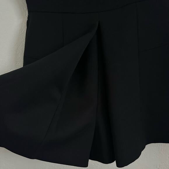 Alexander McQueen Box Pleat Romper size IT 38 Black Wool blend Shorts - Picture 9 of 16